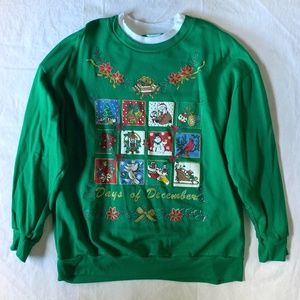Size XXL Tacky Ugly Christmas Sweatshirt